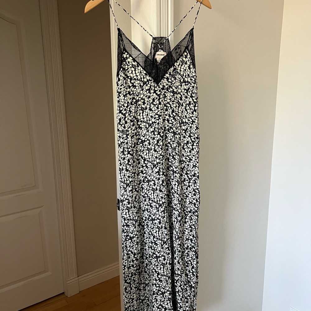 Zadig & Voltaire Black Lace Dress